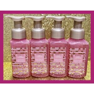 Bath & Body Works Cozy Cashmere 8.75oz Gentle Clean Foaming Hand Soap x4